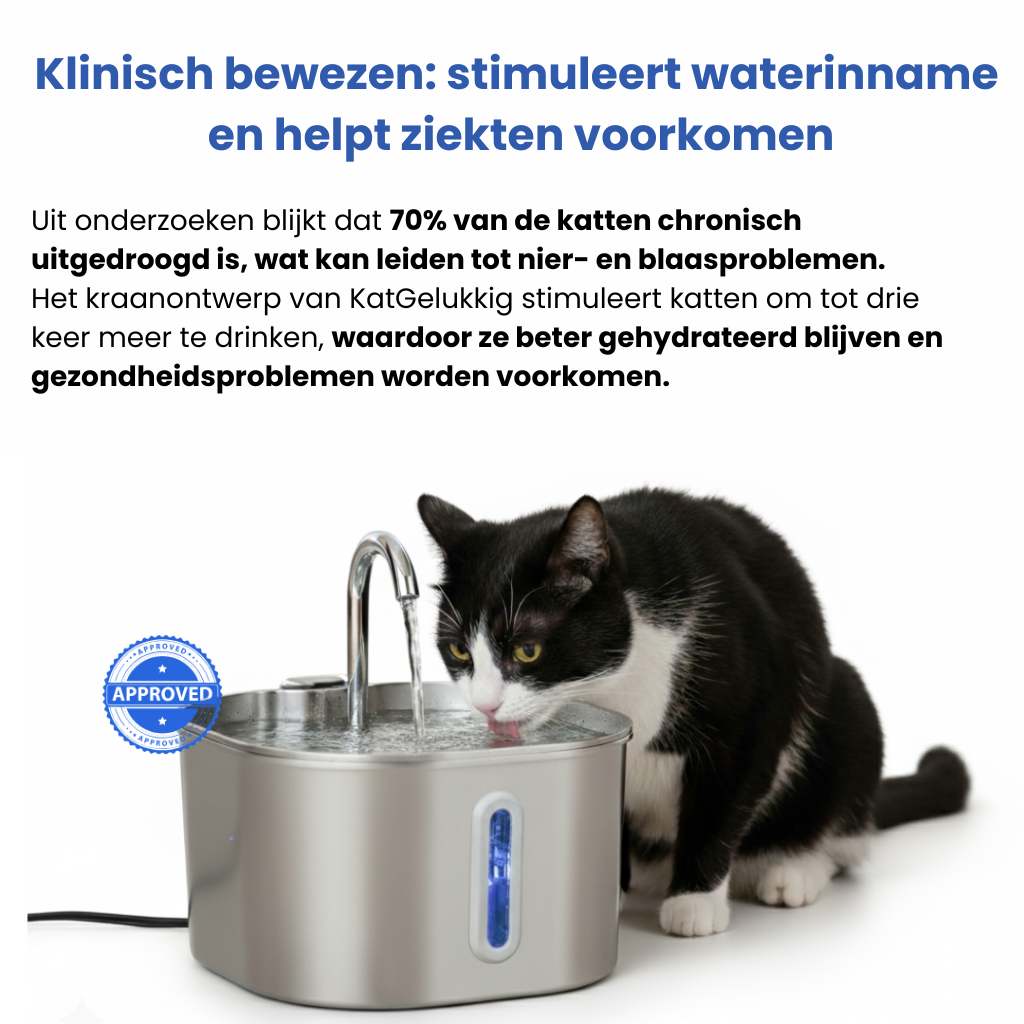 KatGelukkig – Premium Drinkfontein