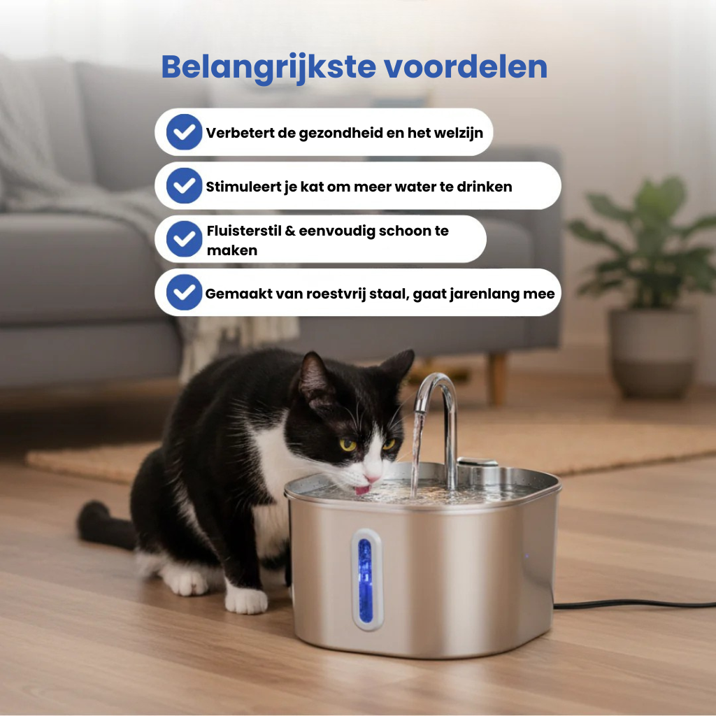 KatGelukkig – Premium Drinkfontein