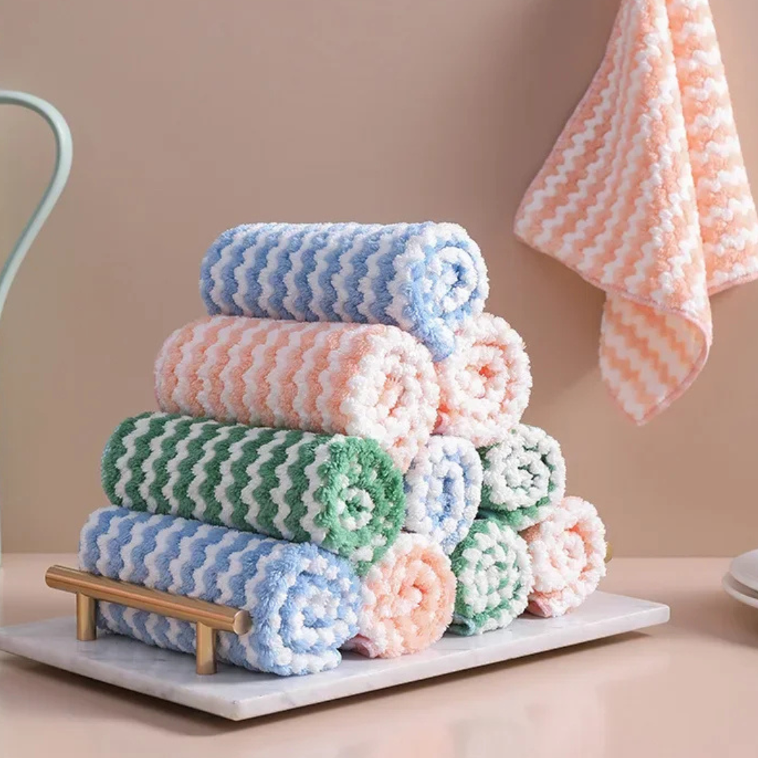 VTLFX™ Supermiękkie Ściereczki Kuchenne z Mikrofibry