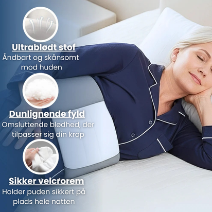 VelovaDK™ Lændestøttepude – Ergonomisk Søvnstøtte