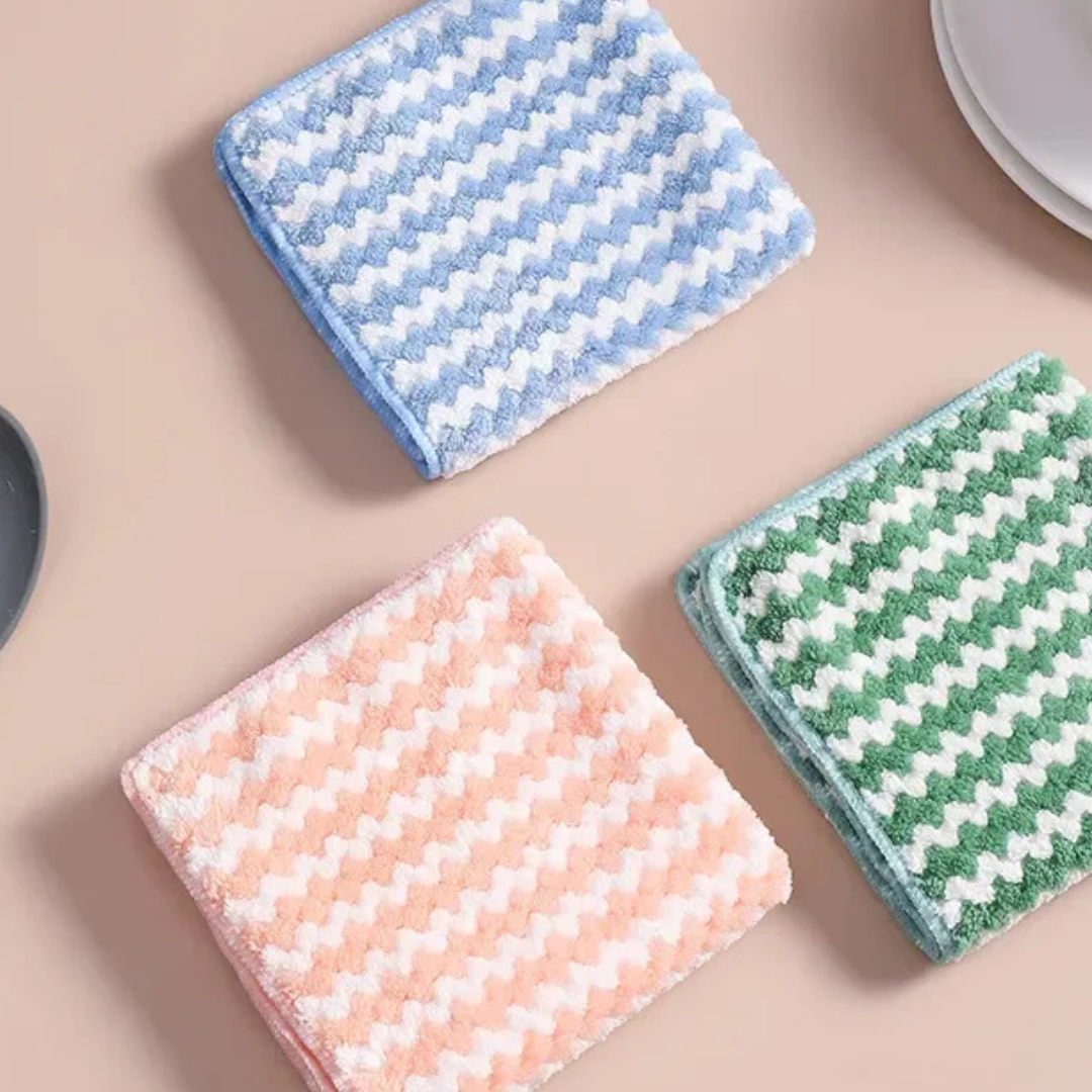 VTLFX™ Supermiękkie Ściereczki Kuchenne z Mikrofibry