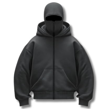 Lunr Zipped Hoodie (unisex)